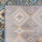  Sierra Kenna Blue Bohemian Geometric Diamond Indoor/ Outdoor Area Rug-856919717