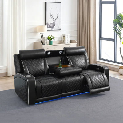 Renton Comfort Power Recliner Sofa