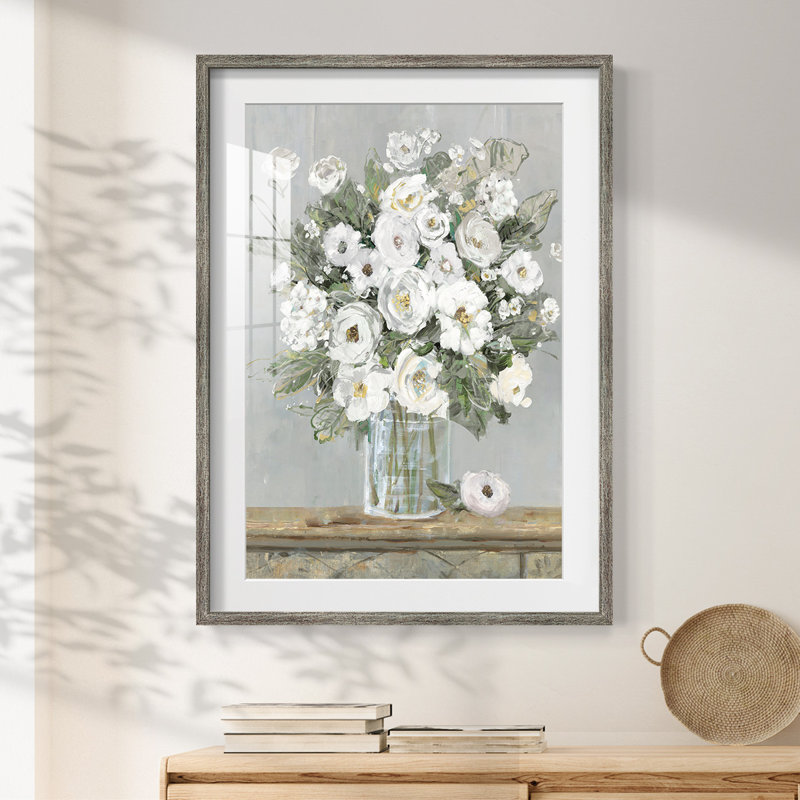 Toile tendue Emerald Ice I - galerie, Vieilli, H 19,5 po x l 16,5 po
