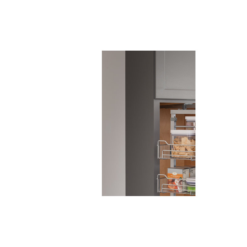 Bella Appliance Pull, Brushed Pewter, 6 5/16"