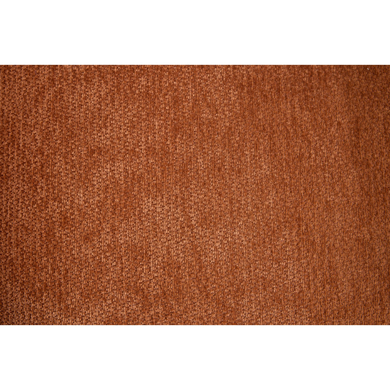Fauteuil moderne recouvert de lin, Orange