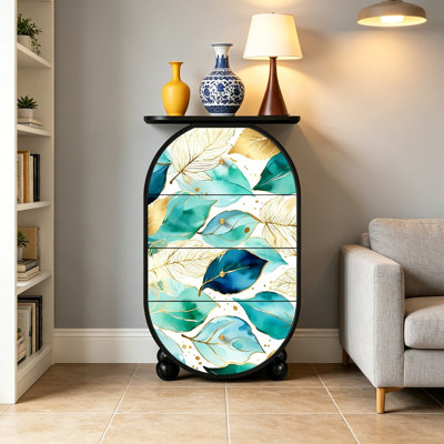 Armoire de rangement 4 tiroirs Modern