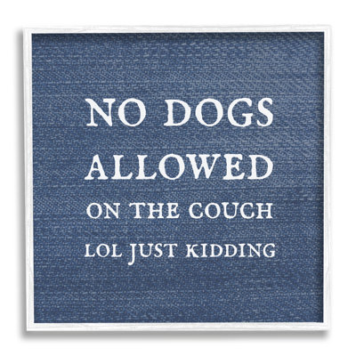 No Dogs Perm Just at-071