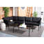 Ensemble de conversation modulaire en rotin 6 pièces avec coussins-84036428-84036430