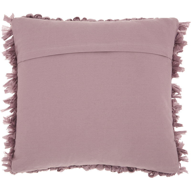 Housse de coussin carré et insert, Lavande