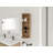 12" Bathroom Wall-Mounted Storage Rack, Float Mounting Design(KD-Packing)-422106061