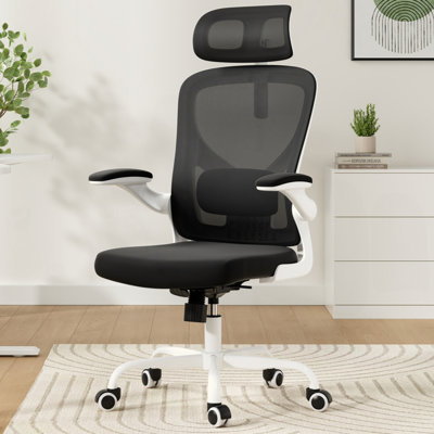 Ergonomic Mesh Office Chair With Multi-adjustable Headrest