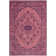 Samaniego Hand Tufted Viscose/Wool Oriental Rug in Pink