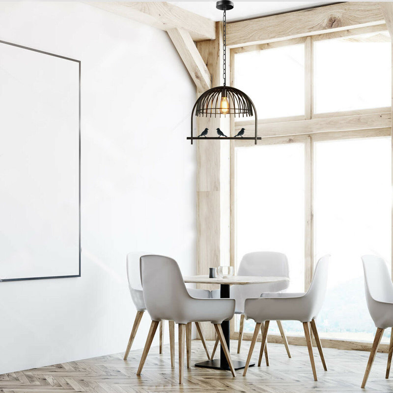 Oswestry 1 - Light Black Dome Pendant