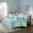 Raina Metallic Printed Comforter Set-10070221-10070211