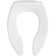 Lustra Elongated Toilet Seat with Anti-Microbial Agent and Check Hinge