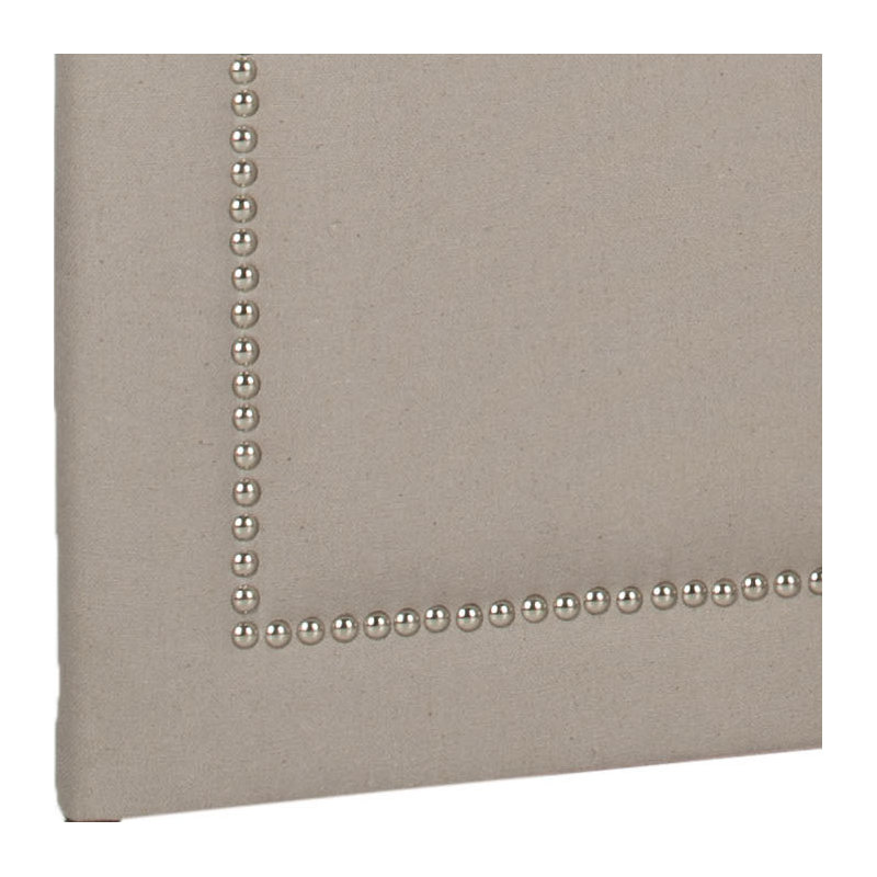 Cloison 3 panneaux Hailie, Lin beige