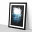 'Blue Whale' - Picture Frame Graphic Art Print-56856585-56856586