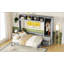 Queen Size Murphy Bed With Closet And Drawers, Space-Saving And Multifunctional Design For Modern Living-131476007