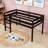 Eriqua Twin Size Wood Loft Bed-1057670125