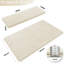 Tapis d'escalier intérieur antidérapant 14 pièces avec 1 tapis d'atterrissage (beige, ensemble de 15)-2128707303