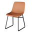 Chaise rembourrée en similicuir Ipke-1486414074