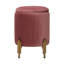Solid Wood Accent Stool-1047677615