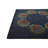 Square Otto Navy Blue Rug