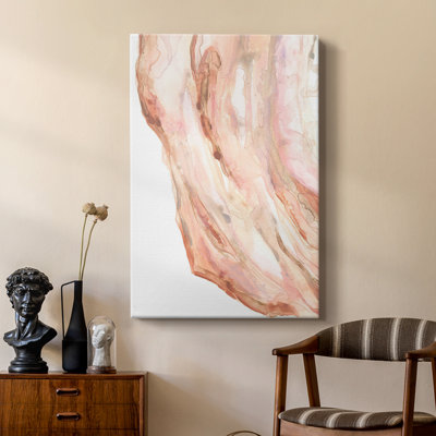 Rose Quartz II -Custom Wrapped Gallery Cavas