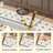 Tempered Glass Dining Table(Only Table)