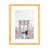 Toile avec cadre en bois beige n'est pas disponible