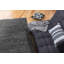 Waves Solid Colour Wool Hand Woven Area Rug-18666013