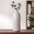  Jasamine 15" Textured Carved Pattern Table Vase-968319512