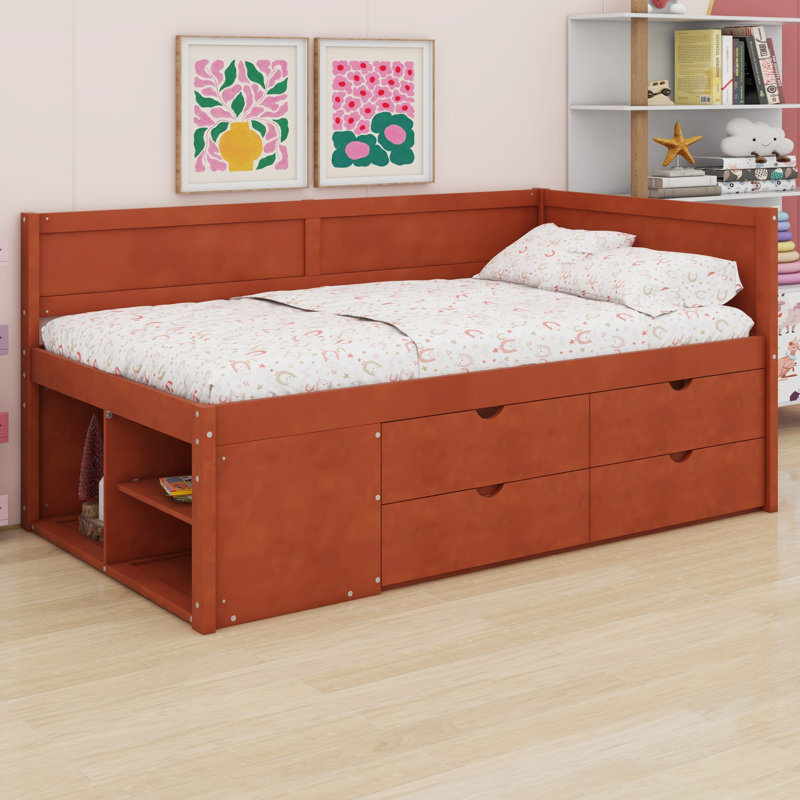 Daybed, Twin, Walnut