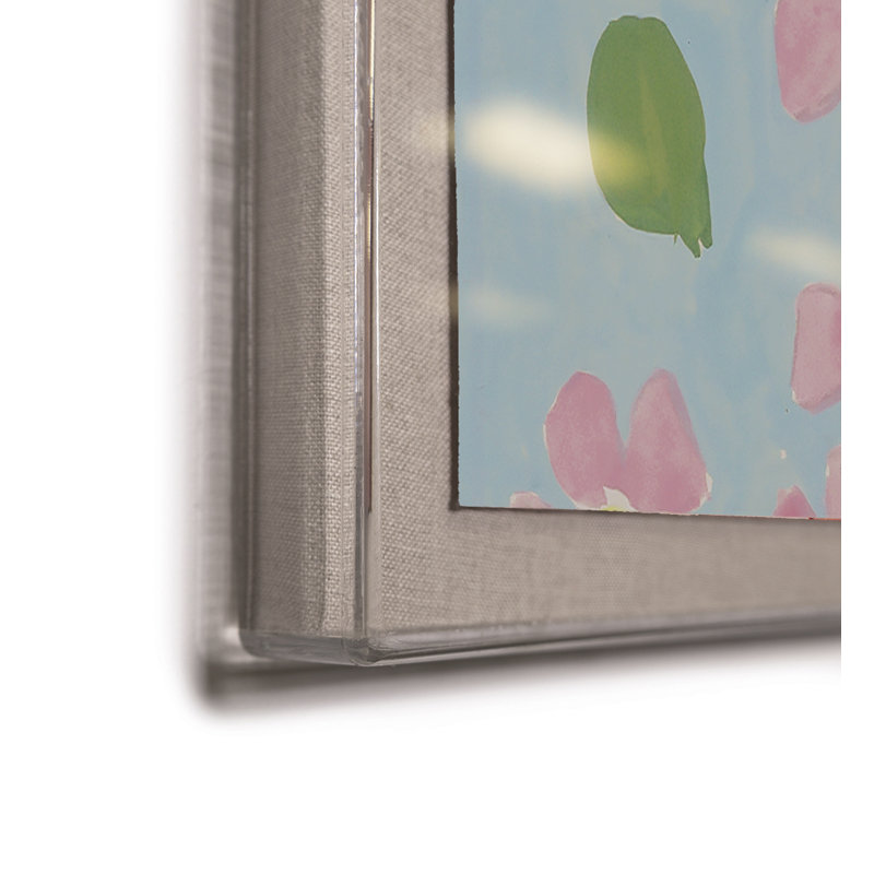 Daffodils Print by Paule Marrot, 44" H x 56" W x 1.25" D, Acrylic Box