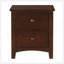 Table de chevet en bois et bois aggloméré à 2 tiroirs Finish, solution de rangement moderne et durable pour les chambres à coucher.-1763523809