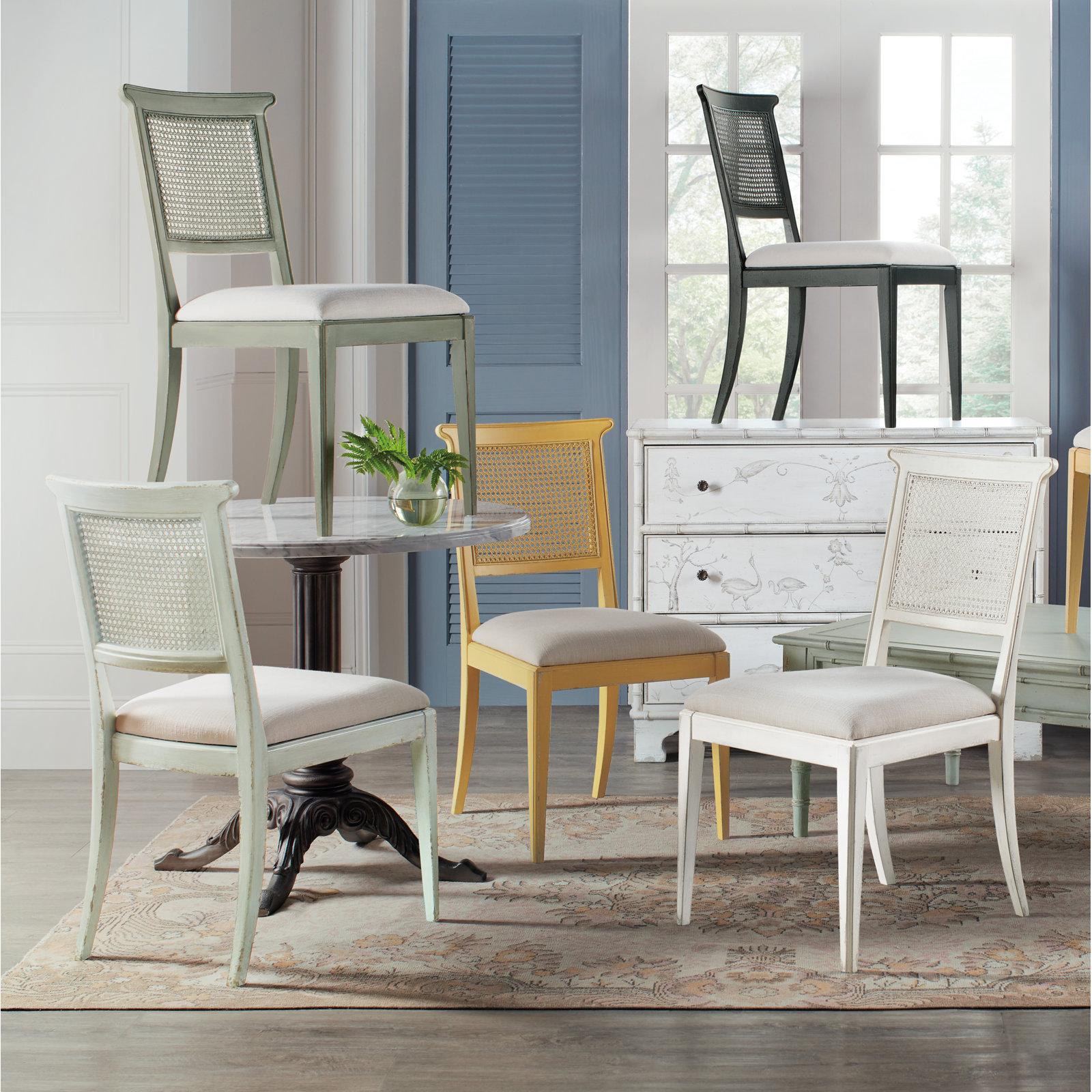 Charleston Dining Chair, Green