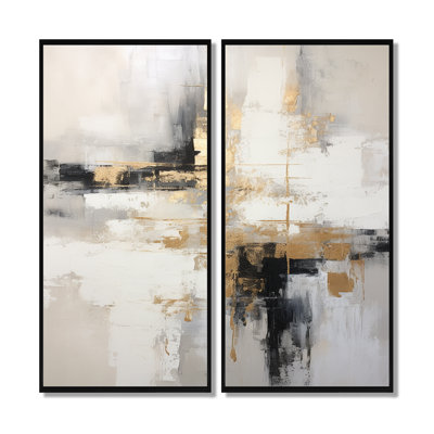 "Essential Bliss", peinture abstraite sur toile abstraite
