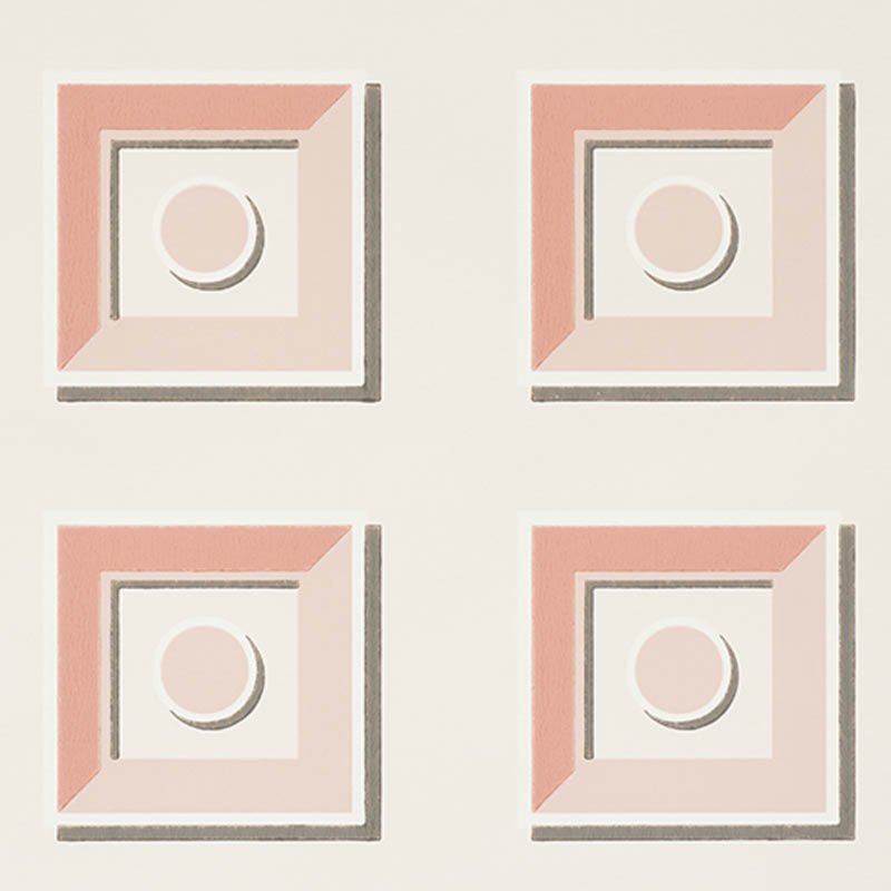 Papier peint Marcel, Rosé