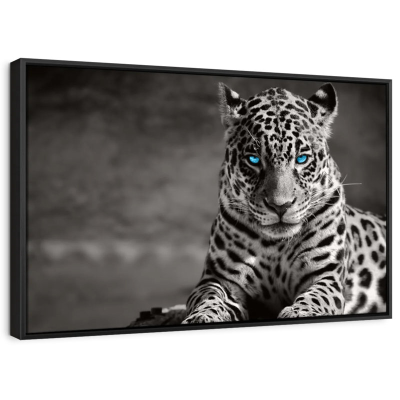 «Jaguar Eyes Pop», reproduction sur toile, H 17 po x l 25 po