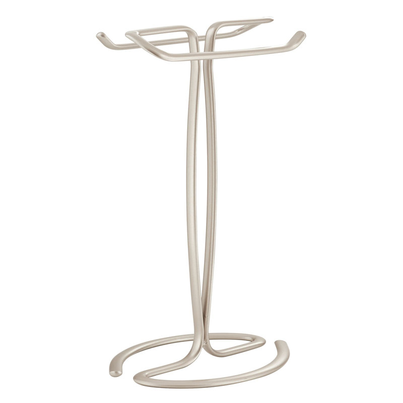 Porte-serviettes sur pied Axis, Satin