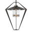 Luminaire suspendu d'extérieur 1 lumière H 23,9 po Stellar-67889358