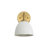 Lesniak 1-Light Wall Sconce in Modern Brass-982379535
