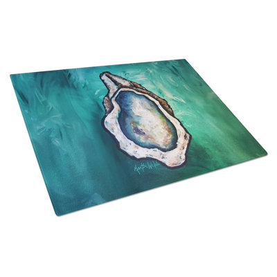 Planche à découper en verre One Shell Oyster