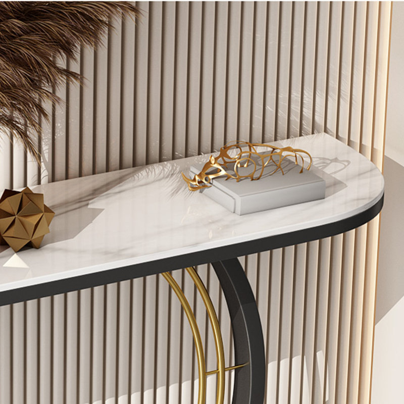 Console Table, Black, 31.5" H x 55.1" W x 11.8" D