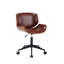 Chaise de bureau style Mid-Century en similicuir Serenada-517611851