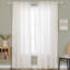 Paire de rideaux semi-transparents avec passe-tringle Jep-87929679-87929687