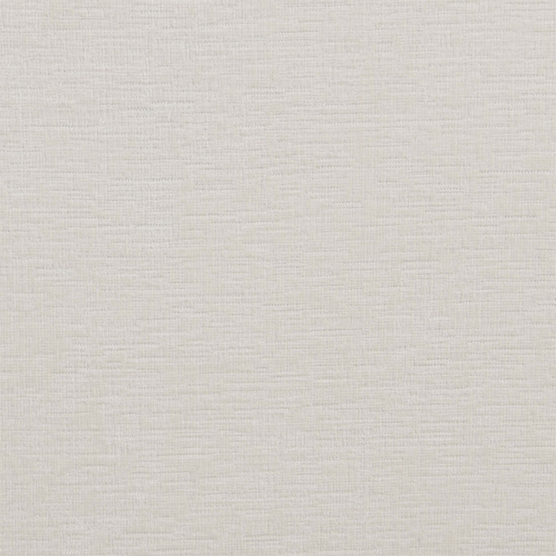 Élégant lit tapissier en tissu blanc avec tête de lit haute alliant simplicité moderne et confort luxueux, très grand