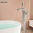 1 Handle Floor Clawfoot Tub Faucet with Diverter-55321989