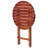24.In  Round Patio Folding Wood Table-92327981