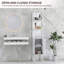 Engineered Wood Freestanding Bathroom Cabinet-308358486