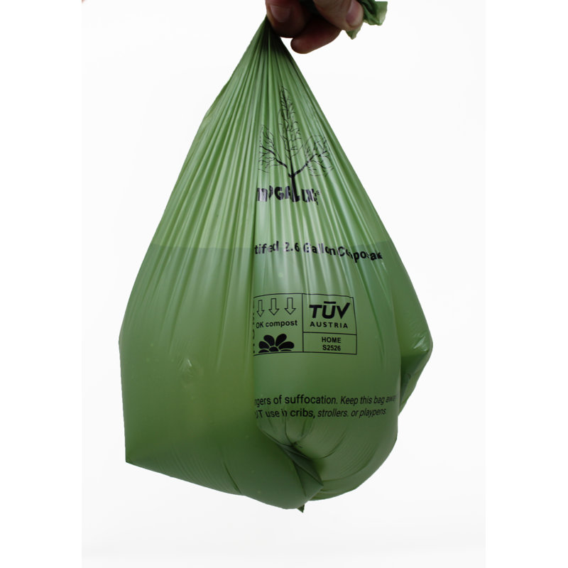 Mogalixe Compostable 3-Gal. Trash Bags