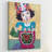 "Pretty Russian Doll" Print on Wrapped Canvas-20589858