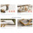 47.24" 2-Tier  Rectangle Coffee Table