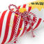 Coussin décoratif en forme de bonbon en peluche 3D